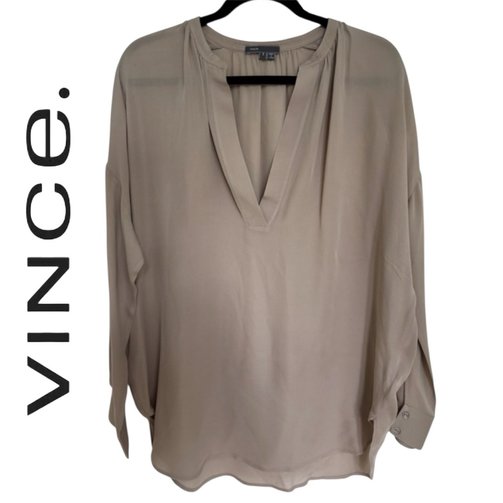 Vince Silk Blouse